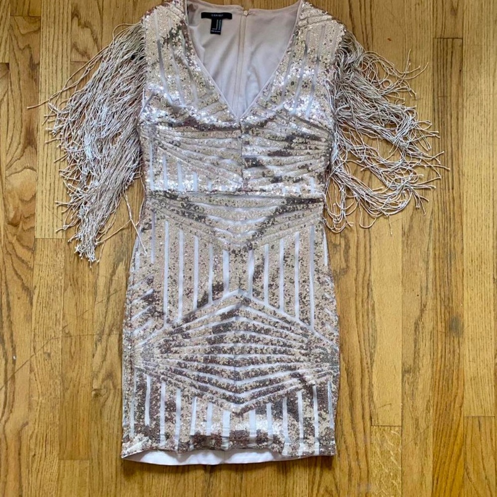 Forever 21 Women’s Gold Dress